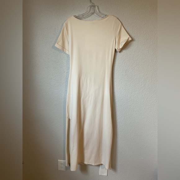 NWT Sezane Pippa Maxi Dress in Crème Size Small - Picture 5 of 13
